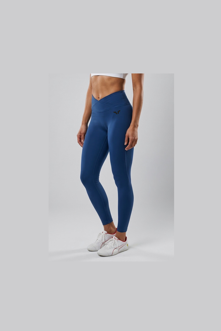 Crossover Waistband Sculpting Leggings