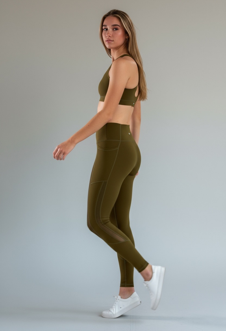 Mossy Truffle Legging Set