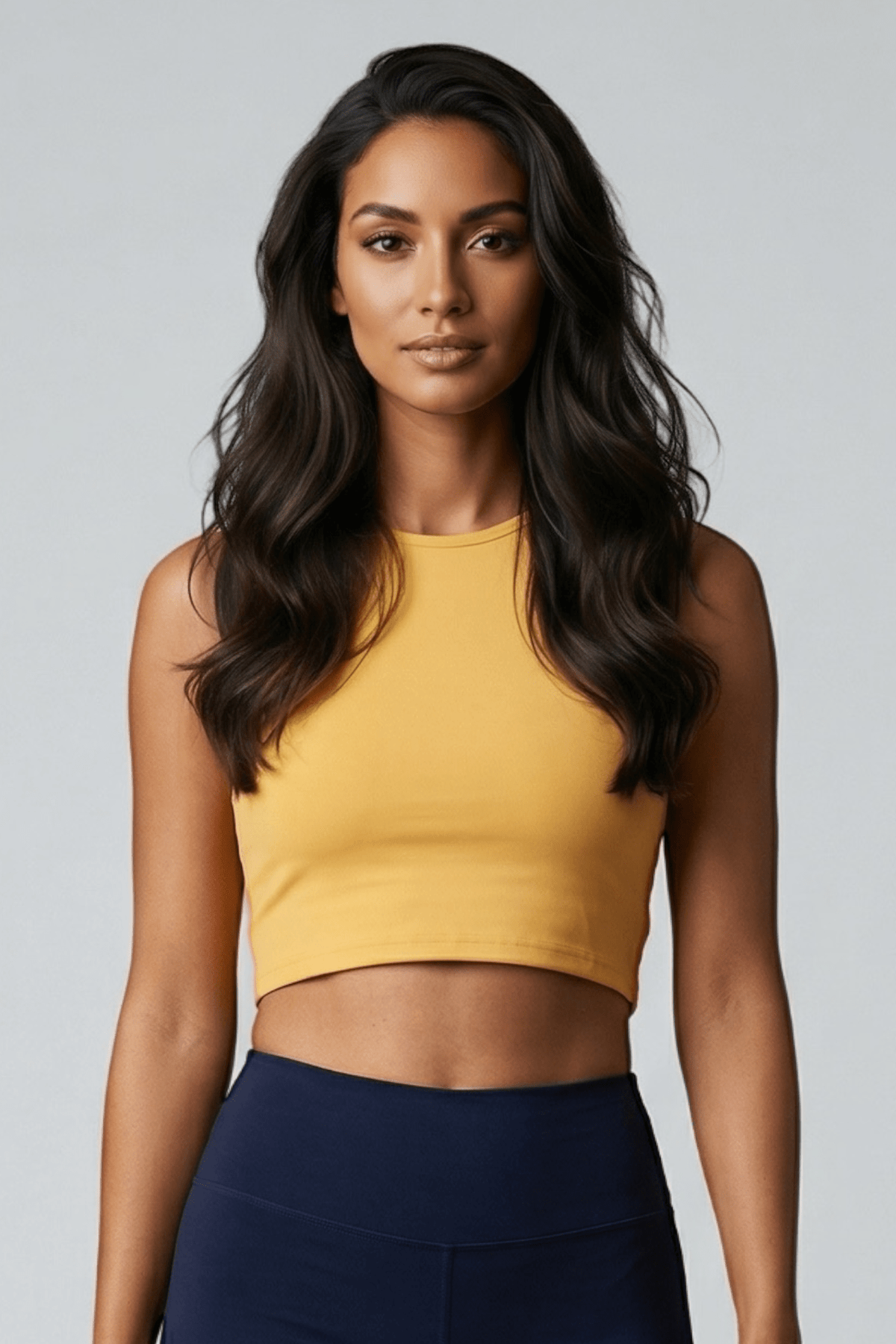 2 Live Crew Ultra-Soft Comfort Top in Tangerine, enlarged view 1