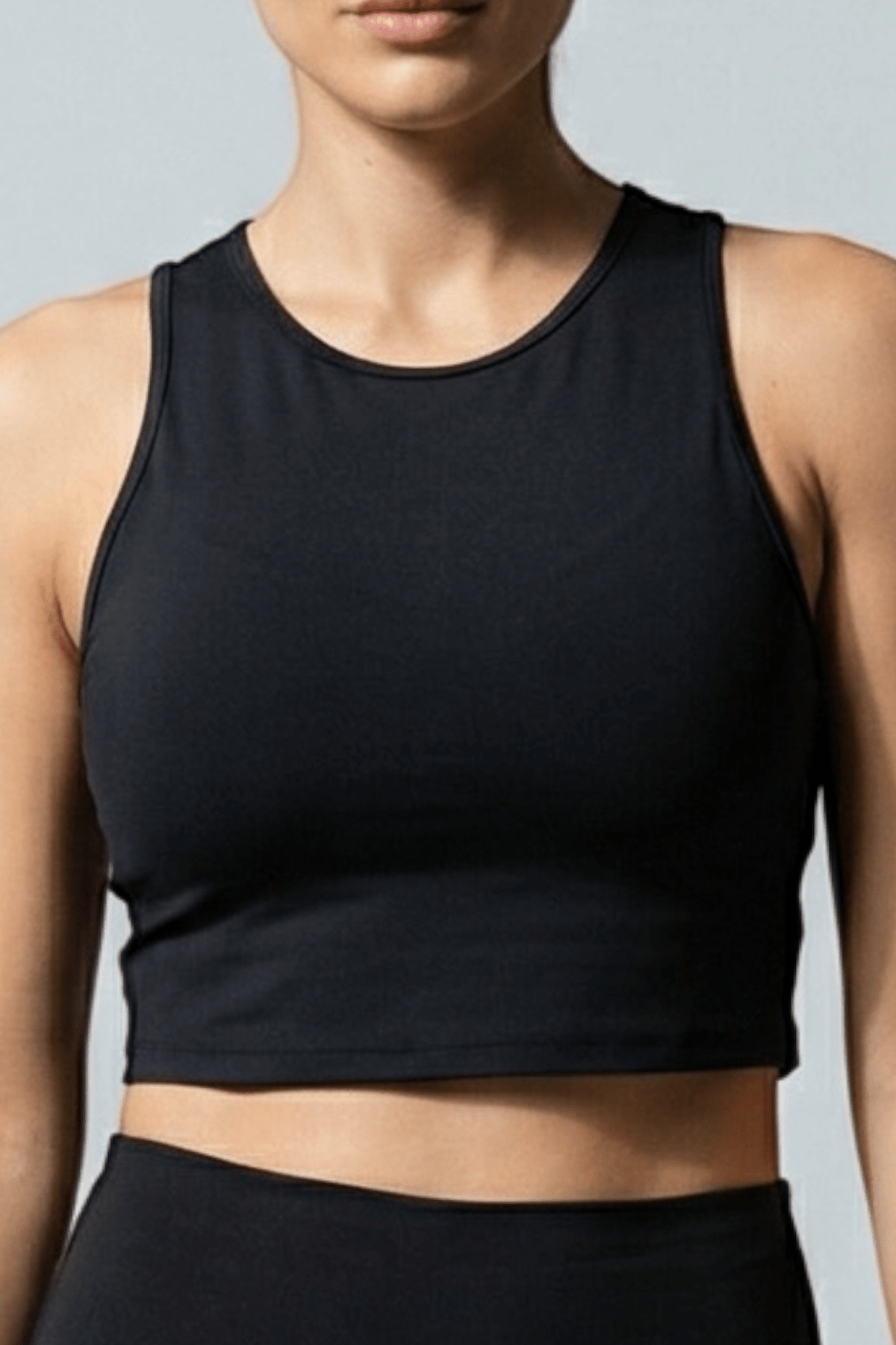 2 Live Crew Ultra-Soft Comfort Top in Black, enlarged view 1