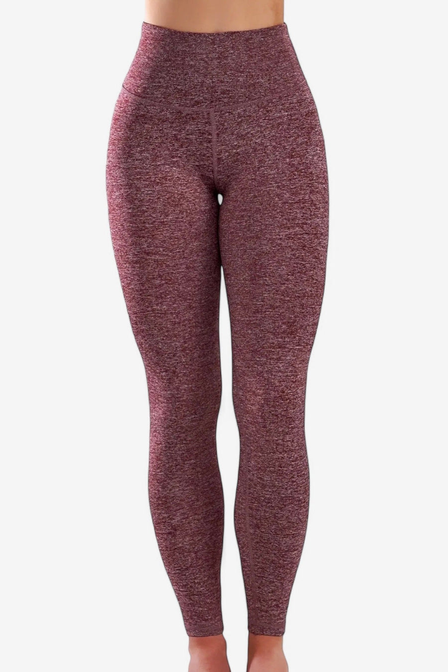 Core Compression Leggings – Heathered Performance Redefined, view 2