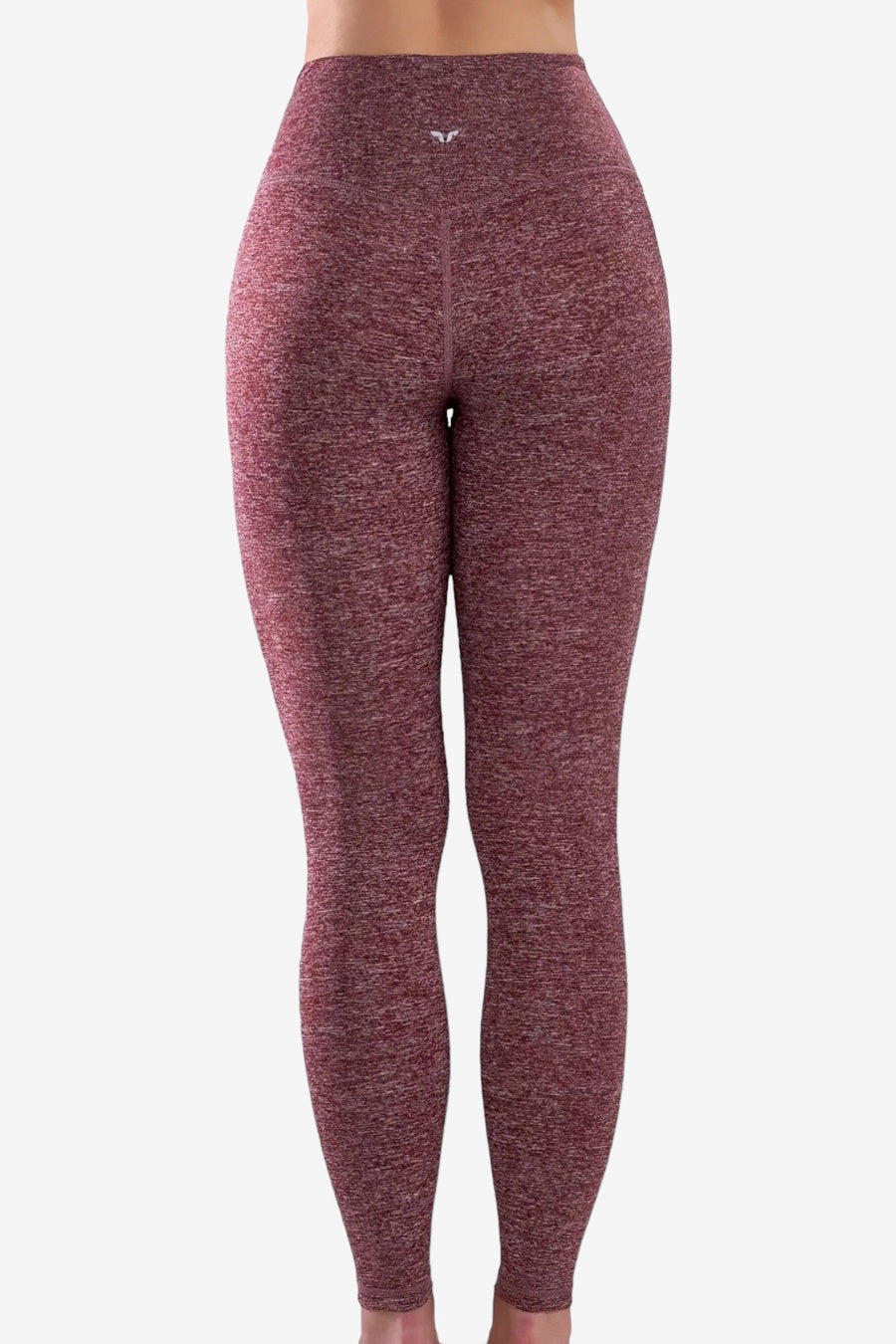Core Compression Leggings – Heathered Performance Redefined, view 3