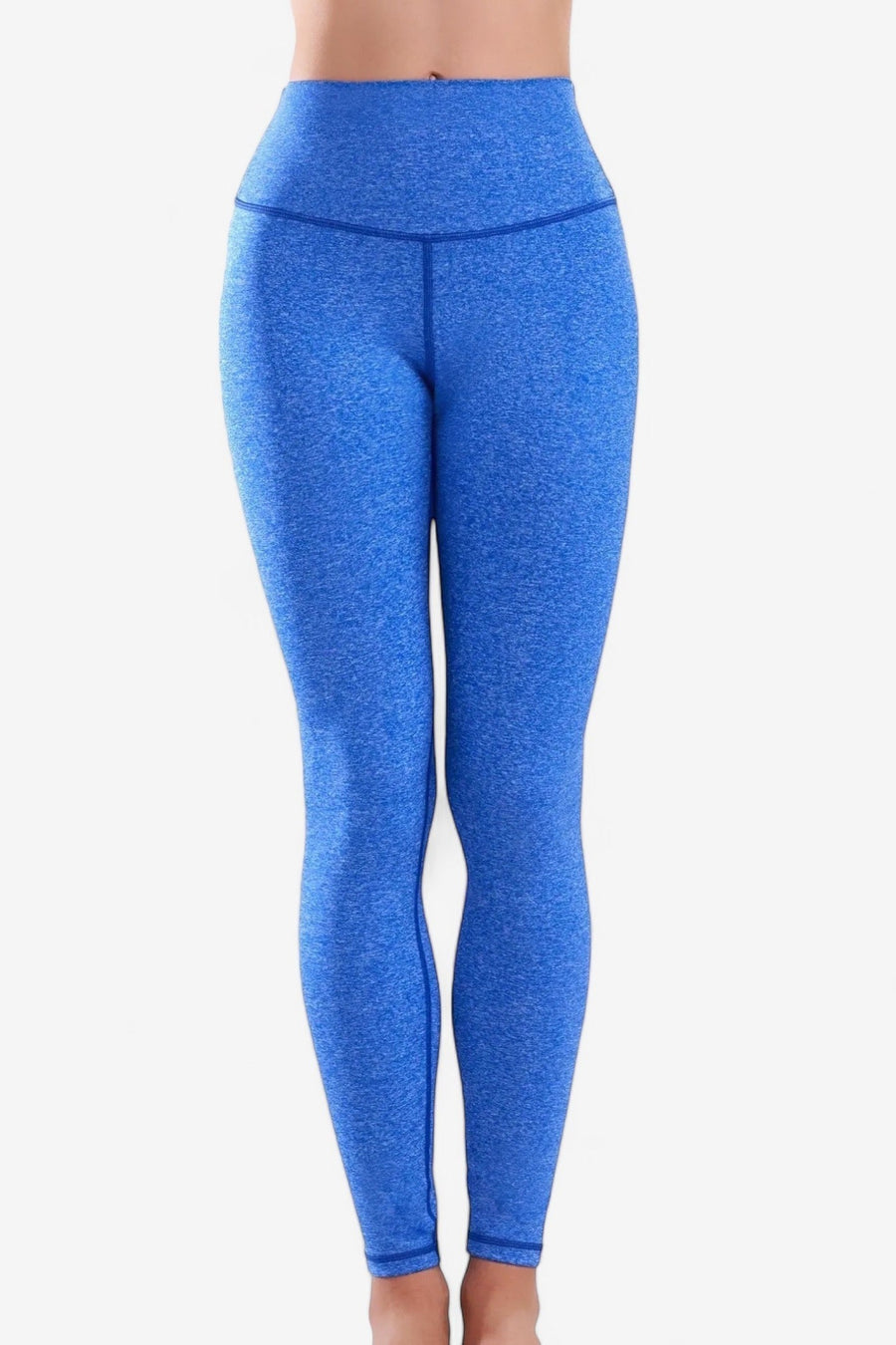 Core Compression Leggings – Heathered Performance Redefined, view 3