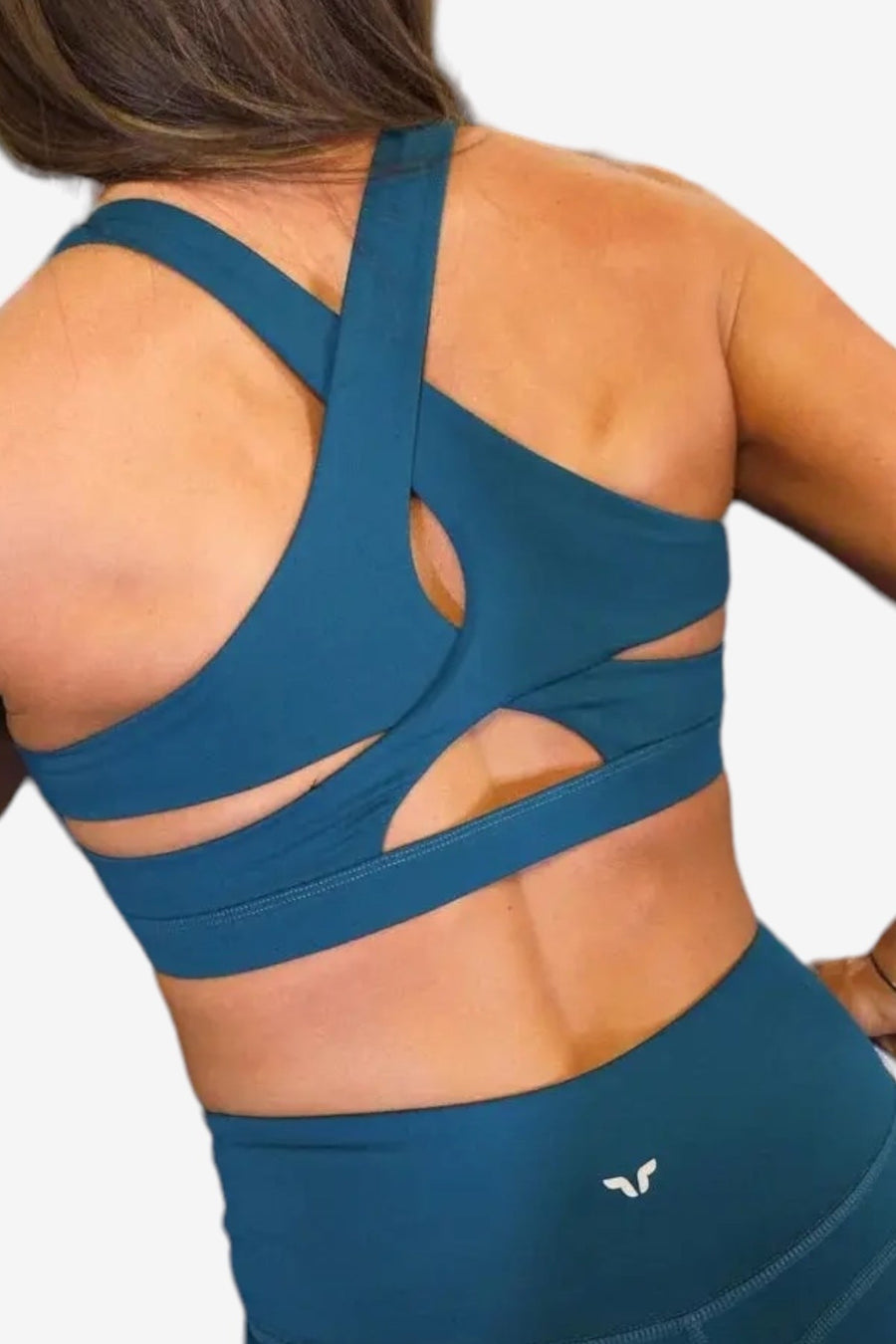 Midnight Jade Motion Sports Bra, view 3