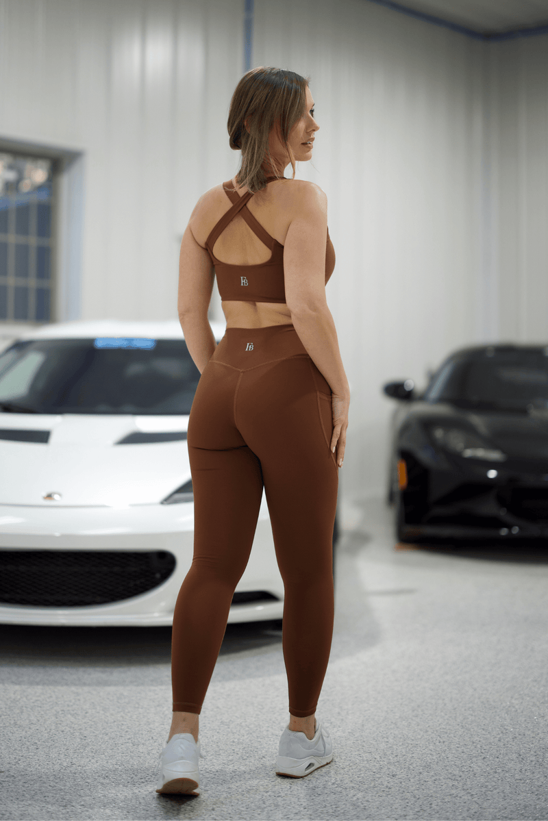 Pocket Party High-Waisted Leggings: a band that stays put