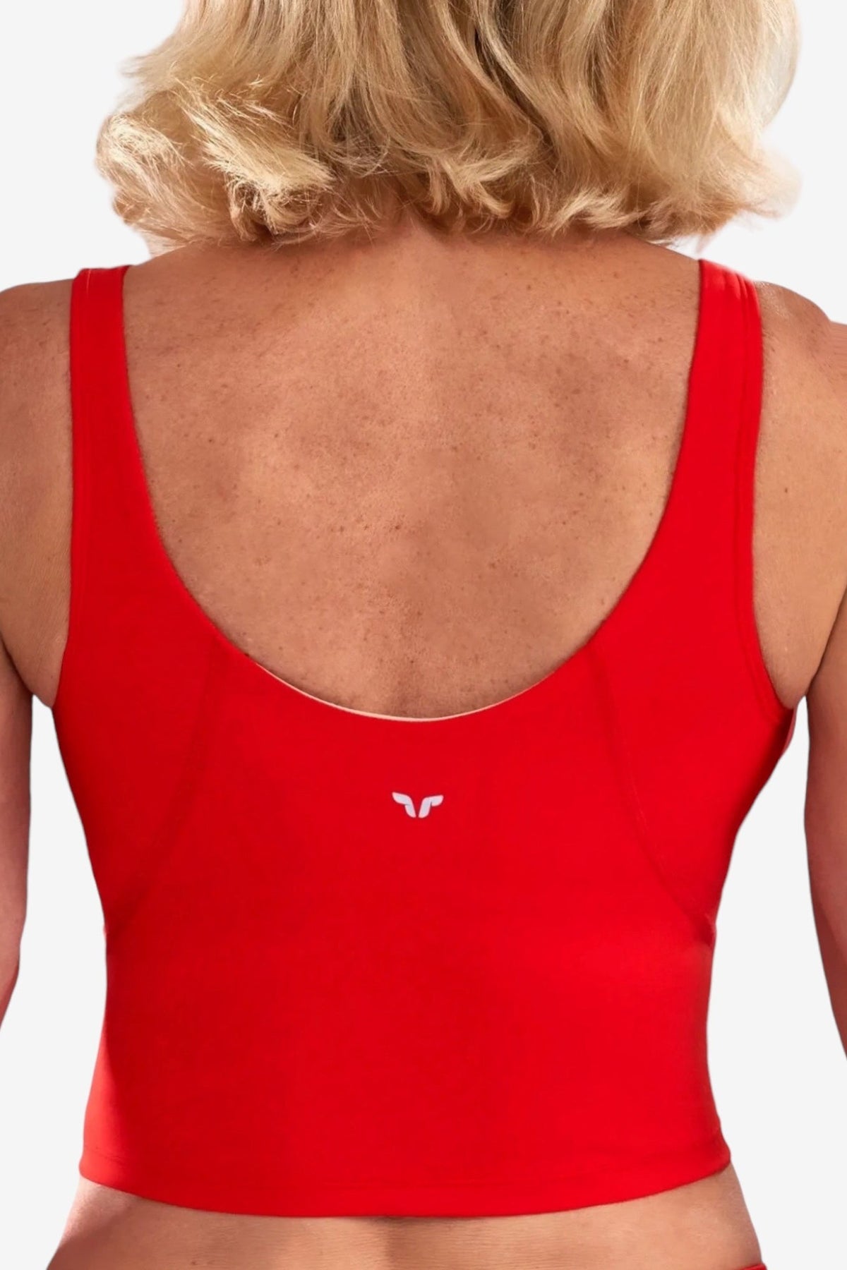 Power Crop Top in Main Flame, enlarged view 1