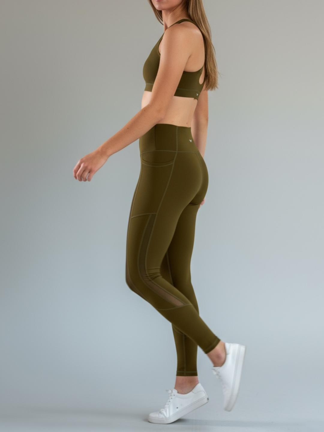 Mossy Truffle Bra Set