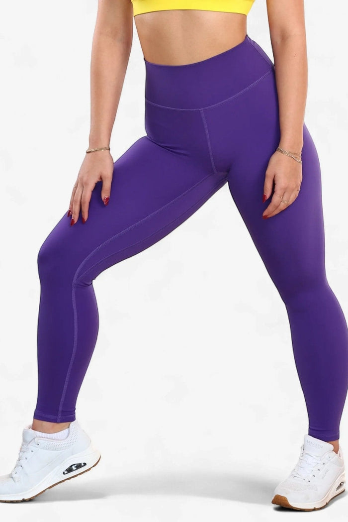 ZenFlex High-Waist Leggings in Plum Perfect